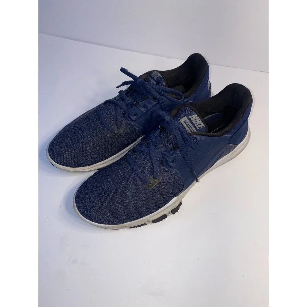 Nike Flex Control 3 Training Shoes Men Size 10.5 Blue Low Top Lace Up AJ5911-400